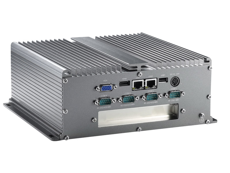 Intel 1037U Embedded Fanless Box PC with 1PCI Expansion Slot