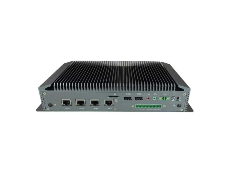 All-aluminum Industrial Embedded  Fanless Box PC
