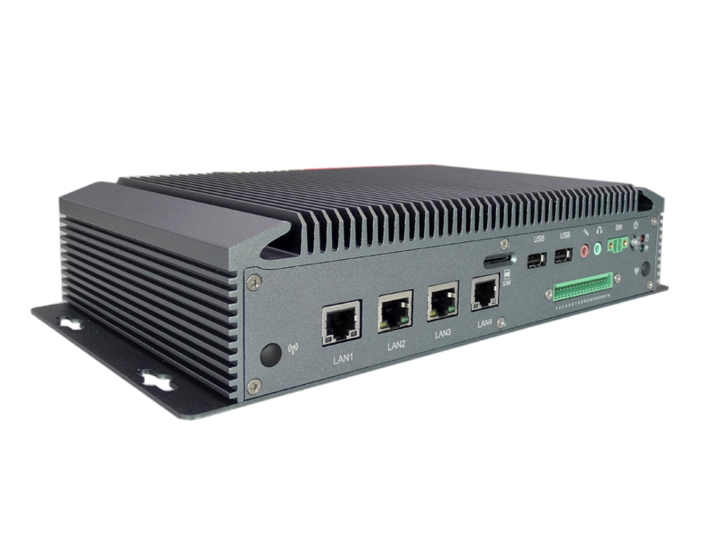 All-aluminum Industrial Embedded  Fanless Box PC