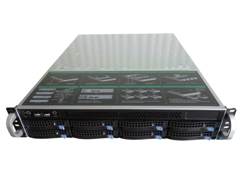 2U Rack Mount Computer On Shelf Server E5-2600 Series V3 V4 Xeon CPU