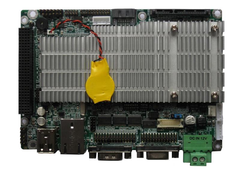 3.5 Inch Single Board Computer Soldered On Board Intel® N455 N450 CPU And 1G Memroy PCI-104 Expend