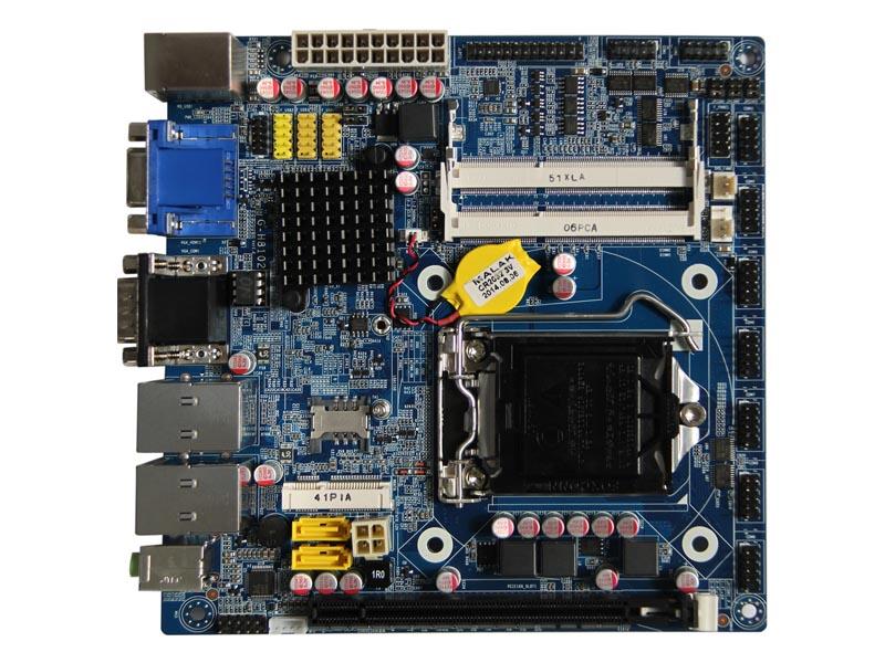 Mini ITX Motherboard Gigabit Intel H81 10 COM 10 USB PCIEx16 Slot