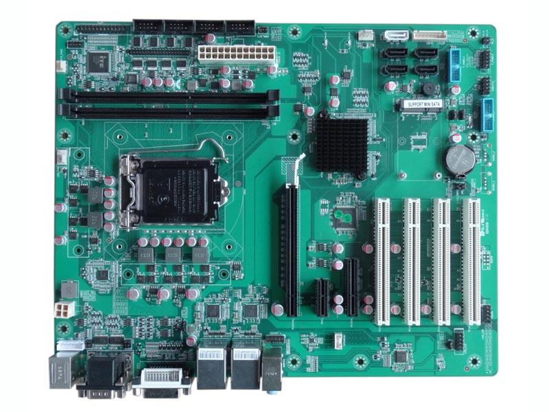 ATX Industrial motherboard B75 Chip with 2LAN 10COM12USB, 7-Slot(4PCI 3PCIE) Expansion