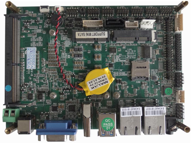 3.5" EPIC Embedded Motherboard 2LAN6COM10USB Single Board Computer