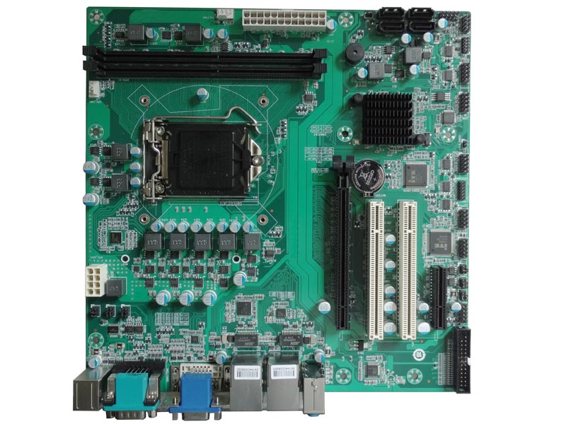 H310 Chip Industrial Micro ATX Motherboard 2LAN 6COM 10USB 4Slot(2 PCI) support 6th 7th 8th 9th CPU