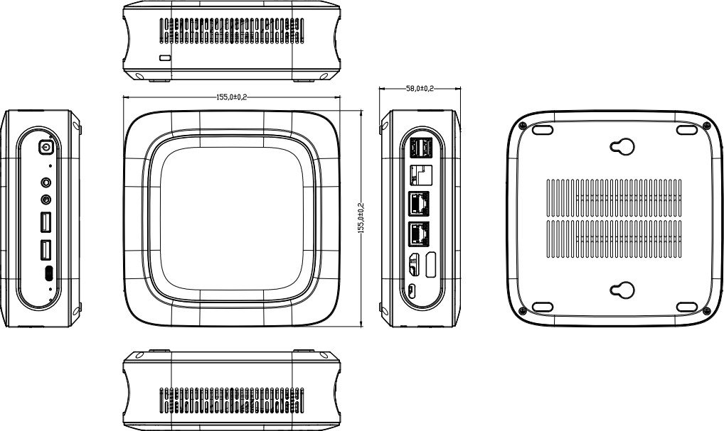 Compact Design MINI PC