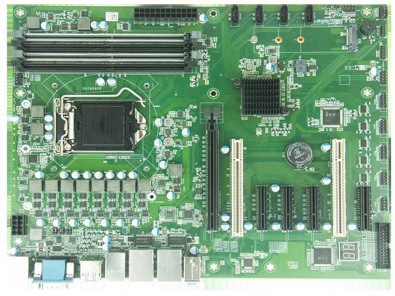 ATX Industrial Motherboard B560 chip 5PCIE 2PCI Expansion