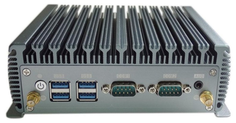 High performance industrial fanless Mini Box PC