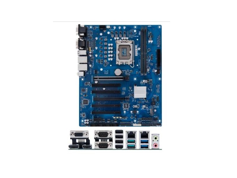 ATX Industrial Motherboard H610 Chip with 2LAN 6COM 10USB，7 Slots (3PCIE 4PCI)