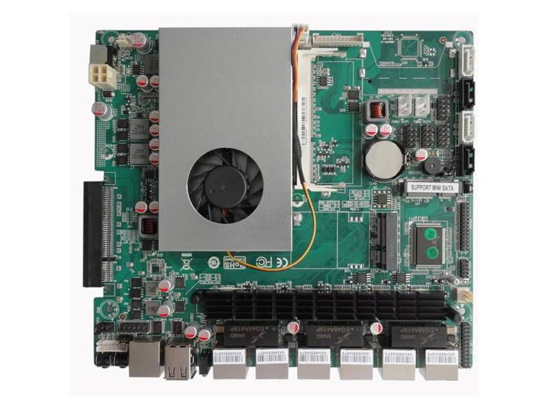 6LAN motherboard 6 Intel i226 2.5GbE network ports, Network Security Platform