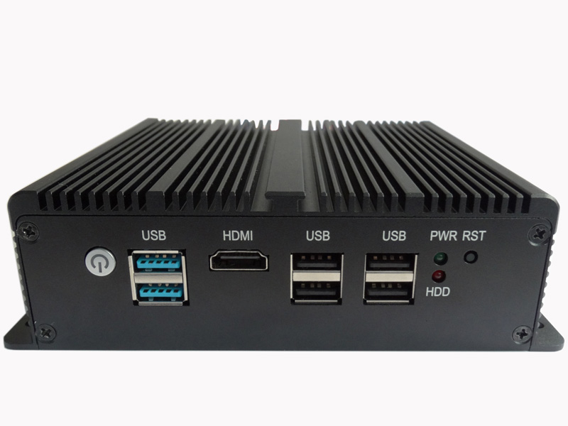 4LAN Fanless Box PC