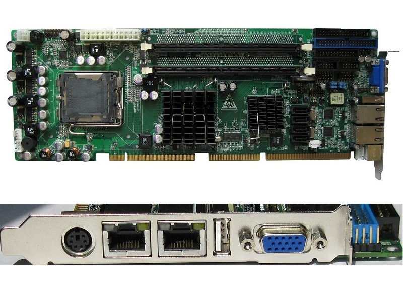 Full Size Industrial Motherboard Intel@ Chip 2LAN/2COM/6USB