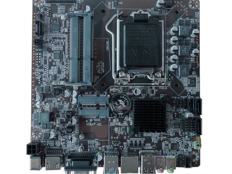 Mini ITX Motherboard Intel® PCH H81 Chip Support 4th generation CPU 1LAN 1COM 8USB