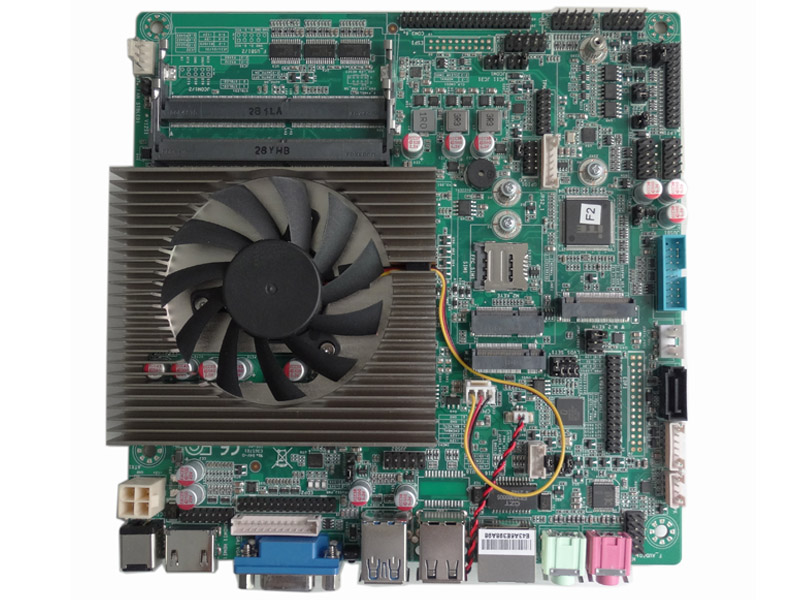 Mini ITX Industrial Motherboard 11th generation G7 Series CPU 12V DC Input