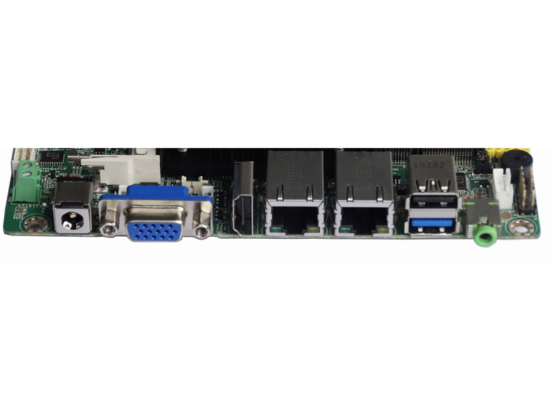 2 Gigabit LAN ports 3.5" motherboard