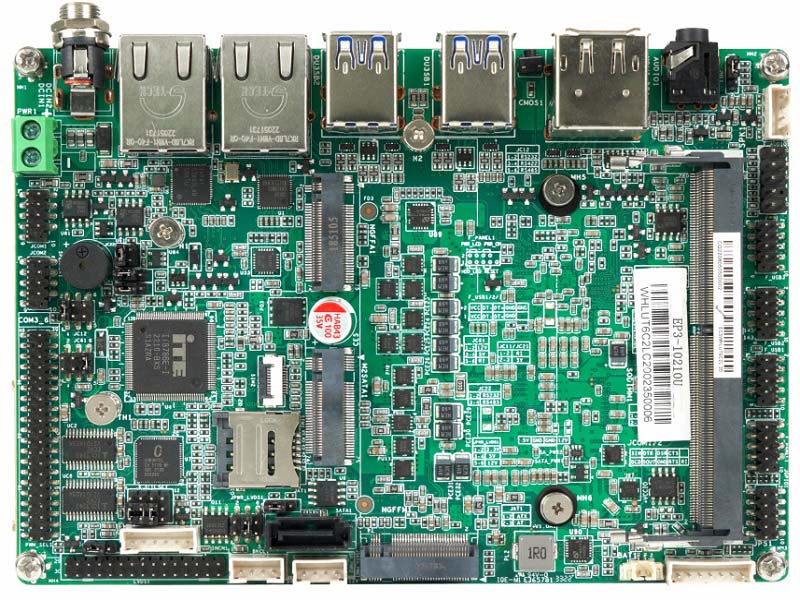 3.5" EPIC Embedded Motherboard with 2LAN Intel GbE 6COM 10USB