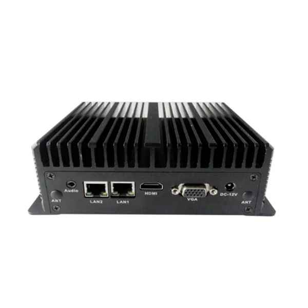 Fanless Embedded Industrial Controller with i5 4200U CPU 2LAN 2COM 4USB