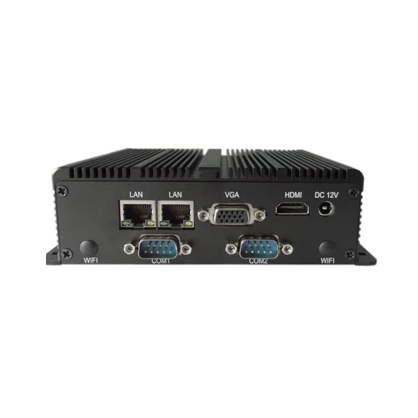 Mini Fanless Box PC J1900 J6412 2LAN 2COM 6USB