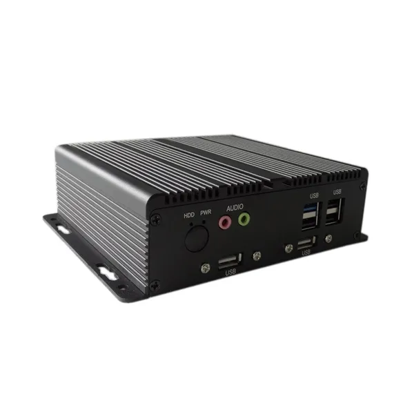 Mini Fanless Box PC J1900 J6412 2LAN 2COM 6USB