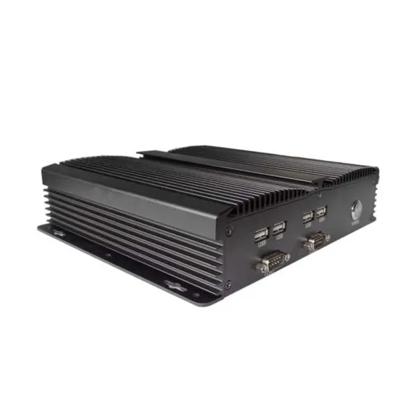 2 LAN Embedded Box PC 6 COM 128G MSATA Intel 3317U