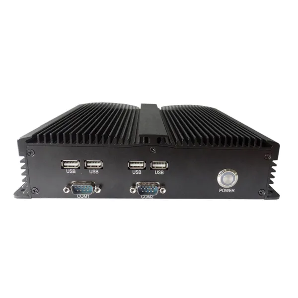 2 LAN Embedded Box PC 6 COM 128G MSATA Intel 3317U