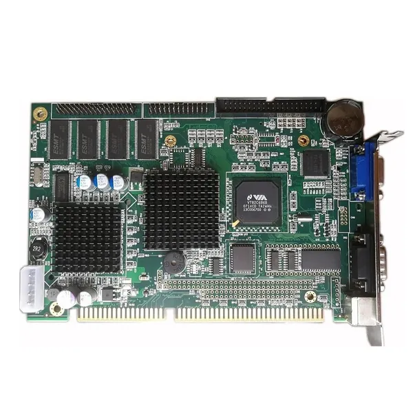 ISA Half Size Industrial Motherboard Soldered on Board VIA ESP4000 CPU 32M RAM 8M DOC