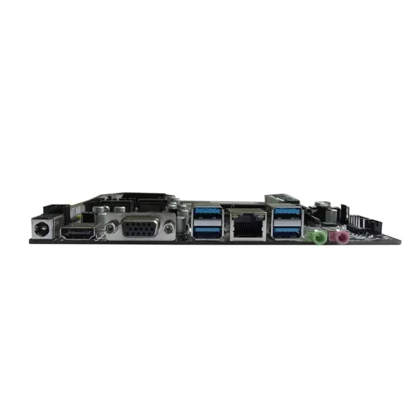 Mini ITX Motherboard HM76 QM77 Chip Support 2nd/3rd Generation Notebook CPU, 12V DC Input