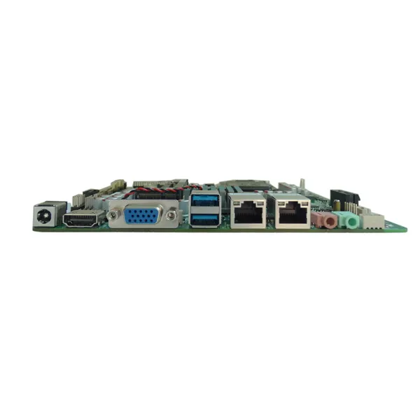 Mini ITX Motherboard Intel @ PCH chip 2LAN/6COM/6USB Intel GbE
