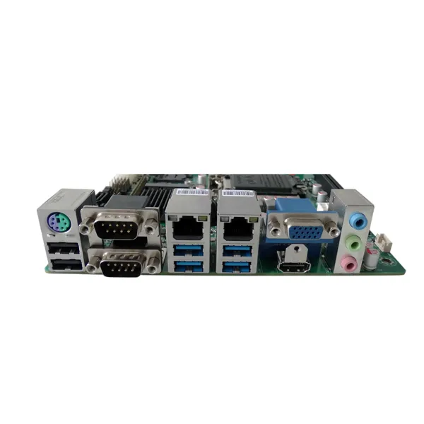 Mini ITX Motherboard H310 chip 10COM 12USB PCIEx16 2LAN i211 or i210, ATX power