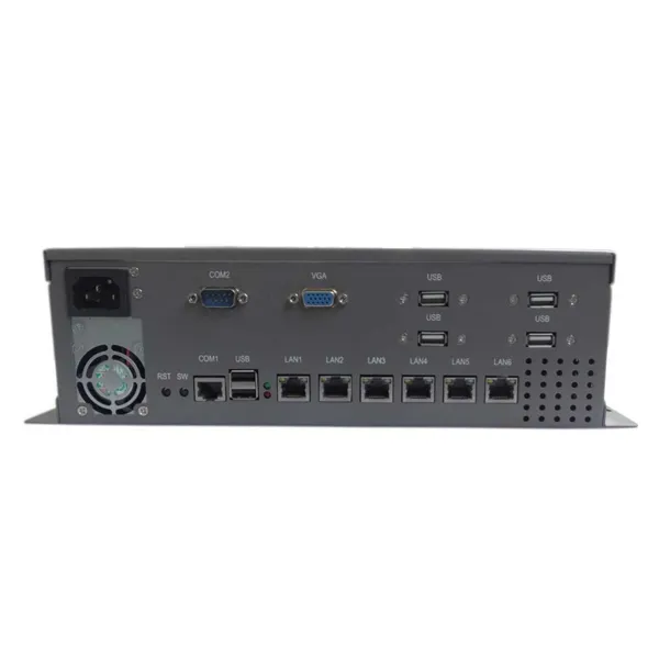 2COM 6 USB 6LAN (Intel Gigabit Network) Industrial Embedded Computer