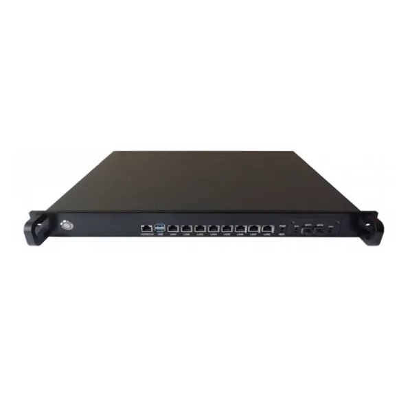 Net Security Platform 1U Rackmount 8LAN Industrial PC 8LAN Intel GbE optional 2LAN or 4LAN 10GbE SFP