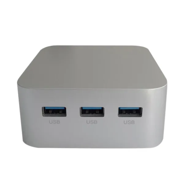 Low Power Mini Handheld Computer Cloud Terminal N100 CPU 3HDMI Triple Display
