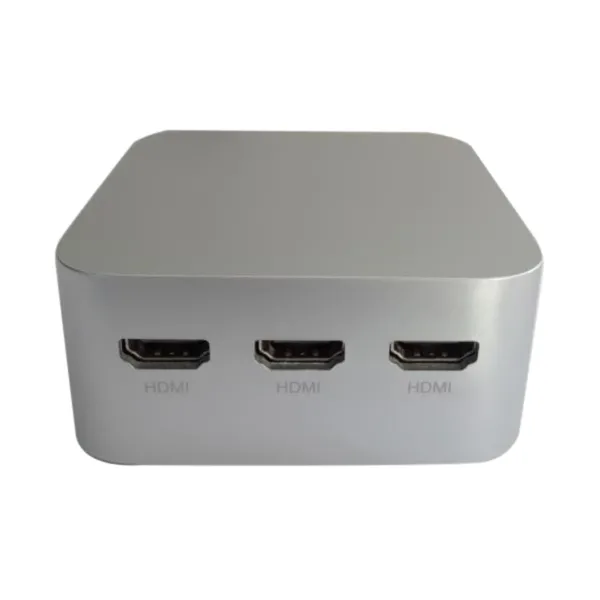 Low Power Mini Handheld Computer Cloud Terminal N100 CPU 3HDMI Triple Display