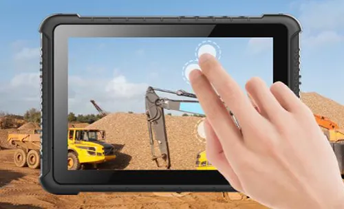 Industrial Automation | Three proof Tablet Solution for Semiconductor Production MES System
