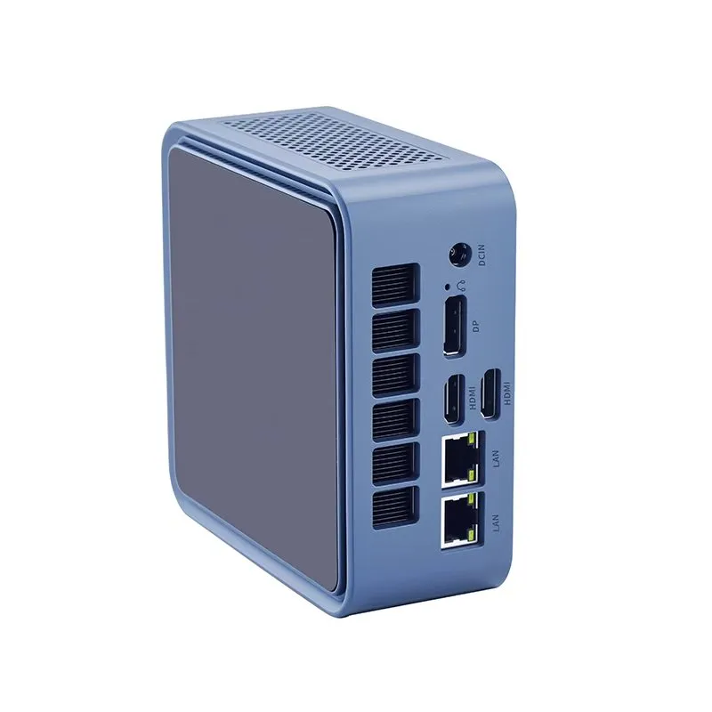 AMD low-power mini computer PC Cloud Terminal, Ryzen 7 series CPU, 2HDMI+DP display